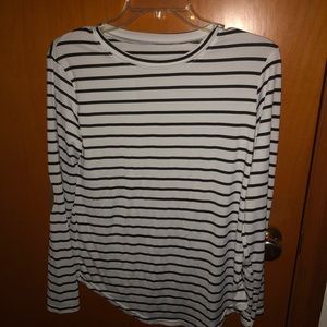 Stripped Long Sleeve Shirt
